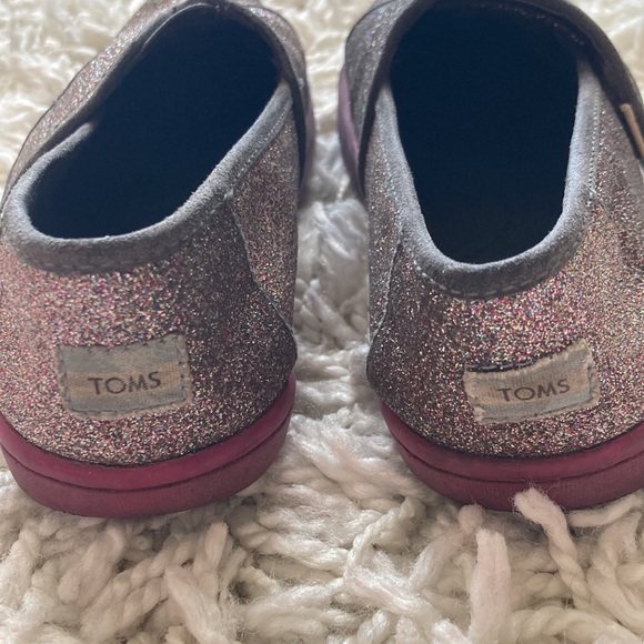 TOMS Sparkle Glitter Shoe Size 11 - Picture 7 of 13